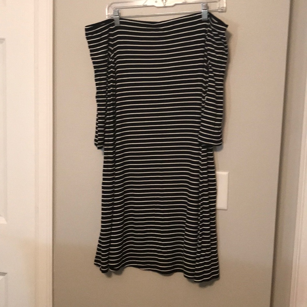 Off the Shoulder A-line Dress